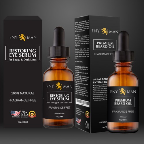 Eye Serum and Beard Nurture Oil
